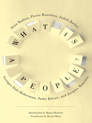 cover image of What Is a People?